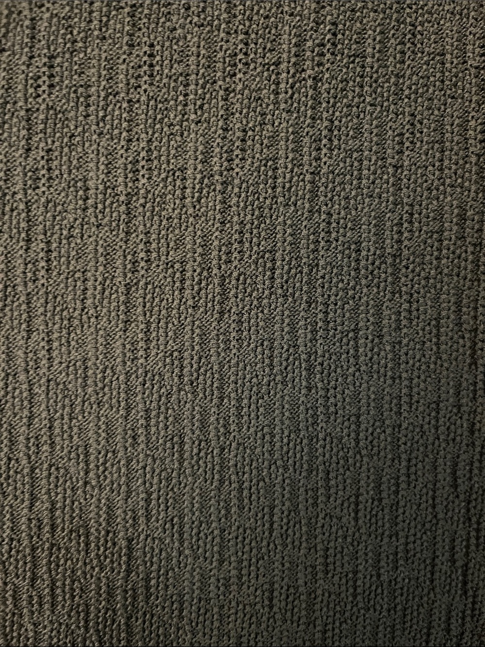 Zara Olive Ribbed Long Sleeve Maxi Dress - Picture 3 of 4
